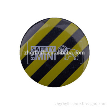 Cheap Metal Button Badge/ Mirror Button Badge Pin/ Wholesale Custom Tin Badge